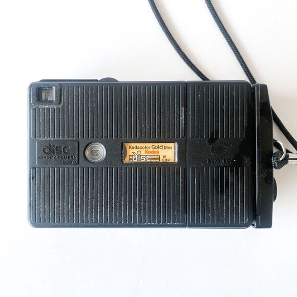 MINOLTA DISC 7 Vintage Film Camera Portable Small Compact - Picture 2 of 5